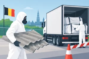 Asbestafvoer regels voor veilig transport in België